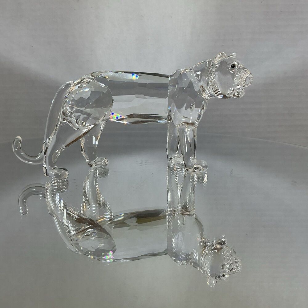 Swarovski TIGER Crystal Figurine Mint + Original Box + Cert220470 7610-003 - Picture 3 of 11
